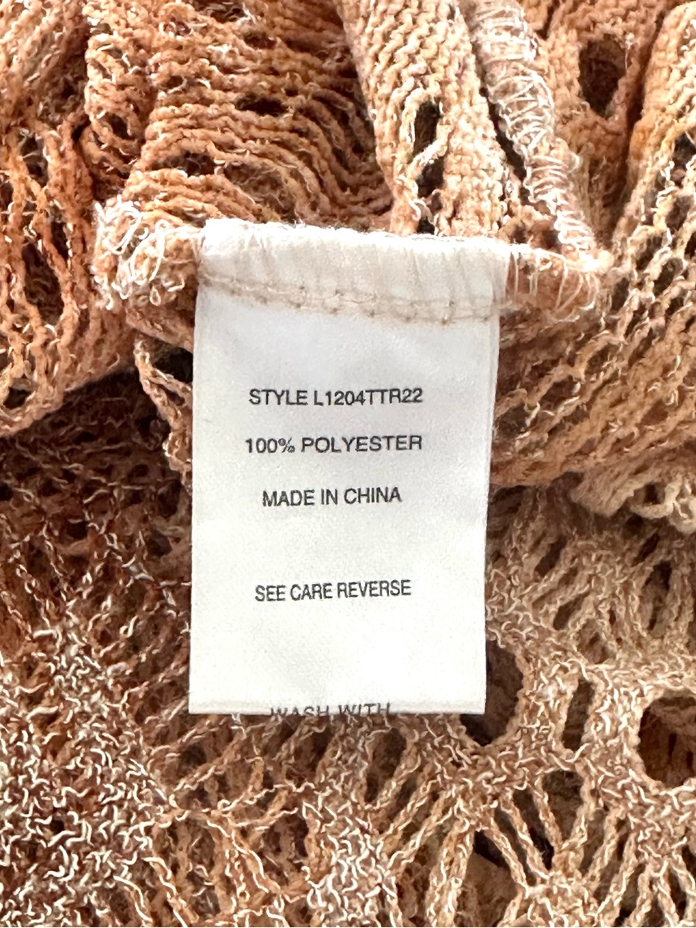 Boho Y2K Crochet Lace Overlay Tank Flowy Tunic Top Sz M Mermaidcore Festival - Picture 7 of 8